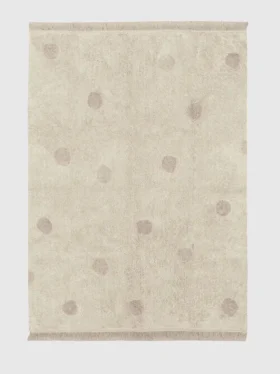 Lorena Canals tvättbar matta Hippy Dots Vintage Nude
