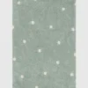 Lorena Canals tvättbar matta Mini Dot Blue Sage