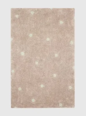 Lorena Canals tvättbar matta Mini Dot Rose