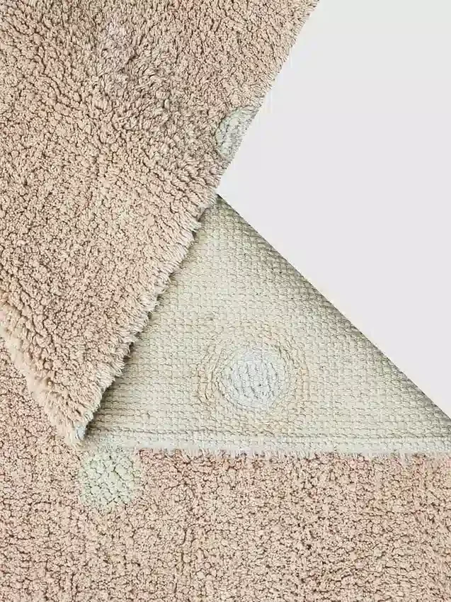 Lorena Canals tvättbar matta Mini Dot Rose