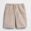 Lösa, bekväma denimshorts i 90-talsstil för barn
