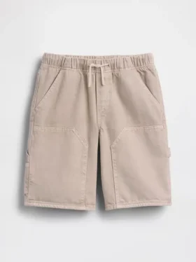 Lösa, bekväma denimshorts i 90-talsstil för barn