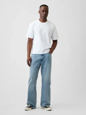 Lösa bootcut-Jeans