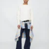 Lösa bootcut-Jeans