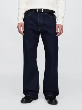 Lösa bootcut-Jeans