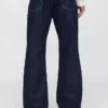 Lösa bootcut-Jeans
