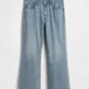 Lösa bootcut-Jeans