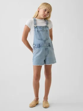 Lösa denimshorts för barn