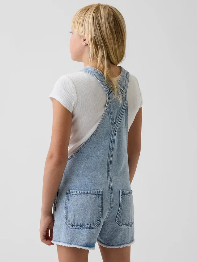 Lösa denimshorts för barn