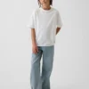 Lösa jeans för barn i 90-talsstil