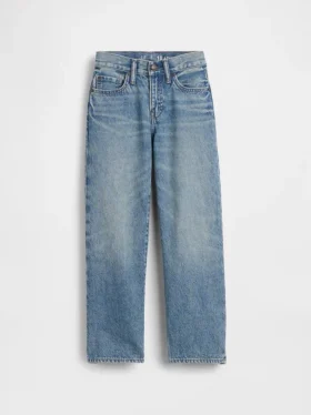 Lösa jeans för barn i 90-talsstil