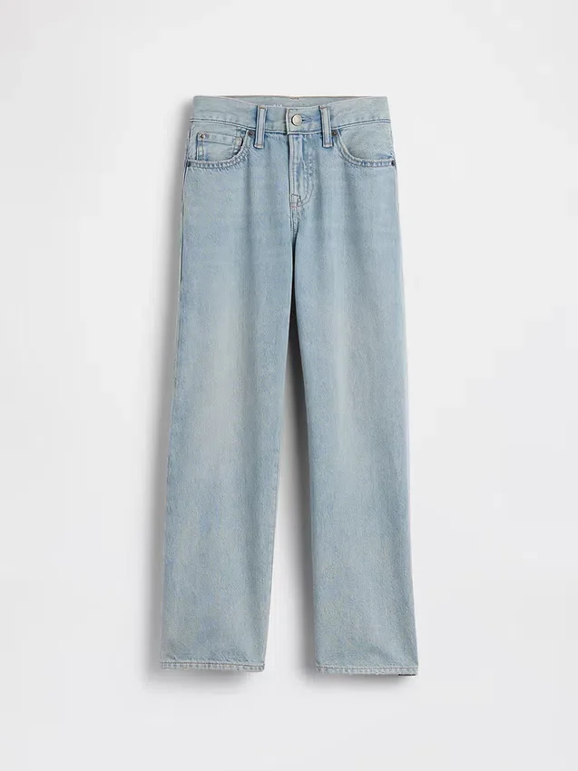 Lösa jeans för barn i 90-talsstil