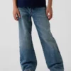 Lösa jeans för barn i 90-talsstil