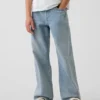 Lösa jeans för barn i 90-talsstil