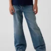 Lösa jeans för barn i 90-talsstil
