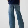 Lösa jeans för barn i 90-talsstil