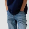 Lösa jeans för barn i 90-talsstil