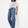 Lösa jeans i 90-talsstil för tonåringar