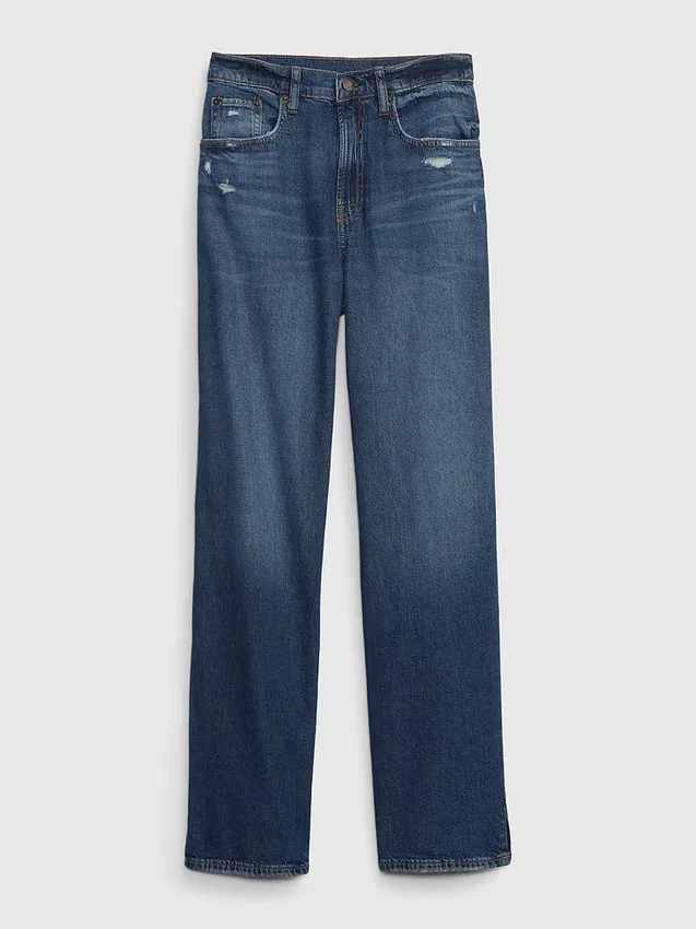 Lösa jeans i 90-talsstil för tonåringar