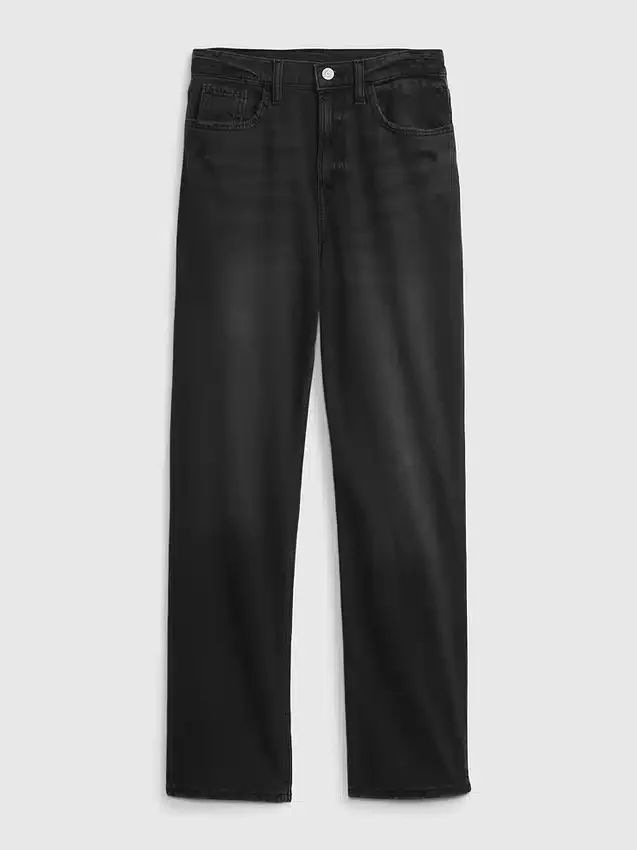 Lösa jeans i 90-talsstil för tonåringar