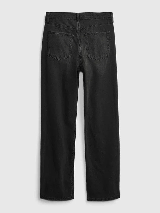Lösa jeans i 90-talsstil för tonåringar