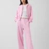 Lösa sweatpants i Vintagesoft-frotté med medelhög midja