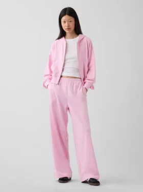 Lösa sweatpants i Vintagesoft-frotté med medelhög midja