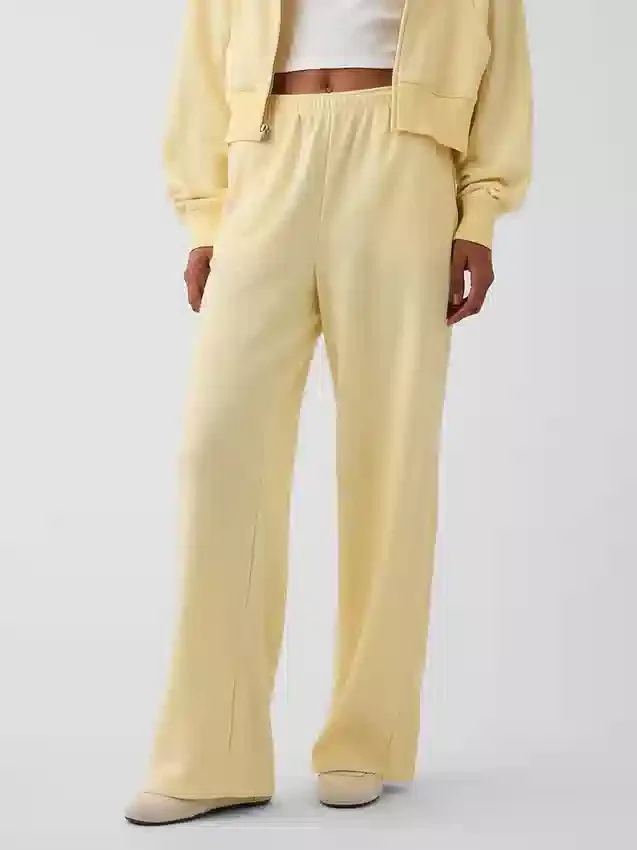 Lösa sweatpants i Vintagesoft-frotté med medelhög midja