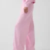 Lösa sweatpants i Vintagesoft-frotté med medelhög midja