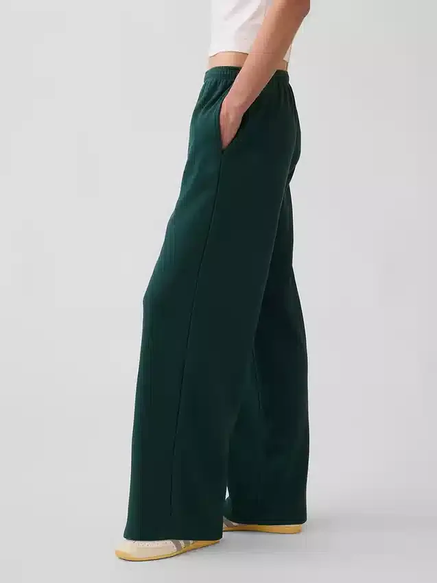 Lösa sweatpants i Vintagesoft-frotté med medelhög midja