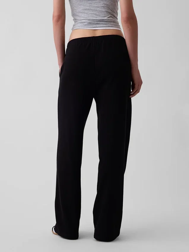 Lösa sweatpants i Vintagesoft-frotté med medelhög midja