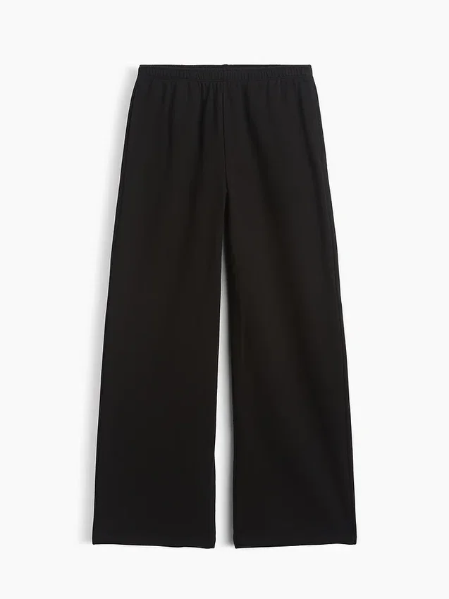 Lösa sweatpants i Vintagesoft-frotté med medelhög midja