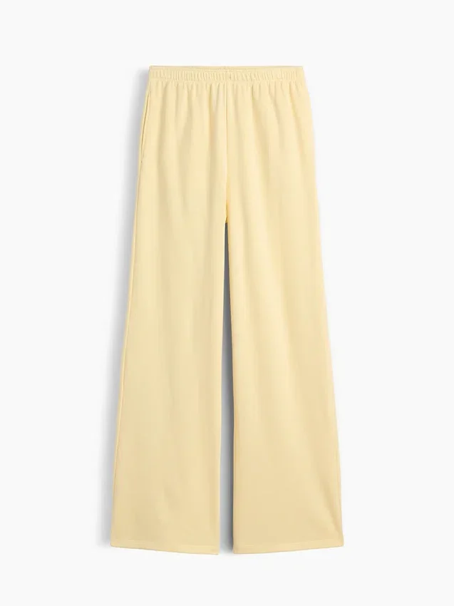 Lösa sweatpants i Vintagesoft-frotté med medelhög midja