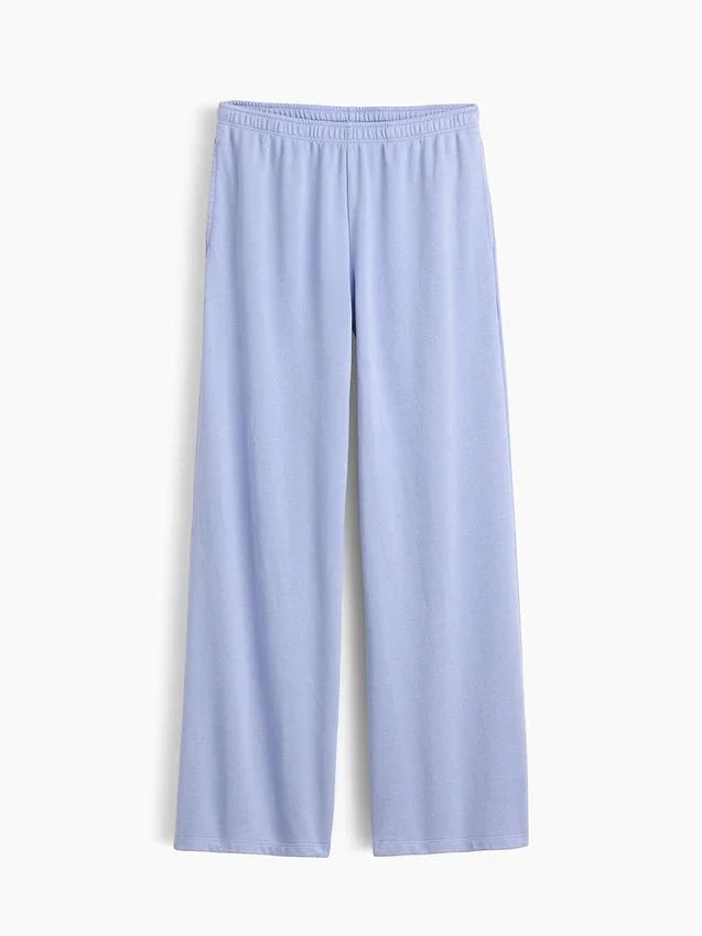 Lösa sweatpants i Vintagesoft-frotté med medelhög midja