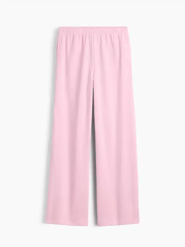 Lösa sweatpants i Vintagesoft-frotté med medelhög midja