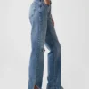 Löst sittande jeans med medelhög midja i 90-talsstil