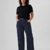 Löst sittande jeans med medelhög midja i 90-talsstil