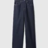 Löst sittande jeans med medelhög midja i 90-talsstil