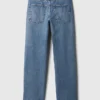 Löst sittande jeans med medelhög midja i 90-talsstil
