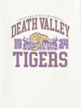 LSU Death Valley Tigers-T-shirt med tryck