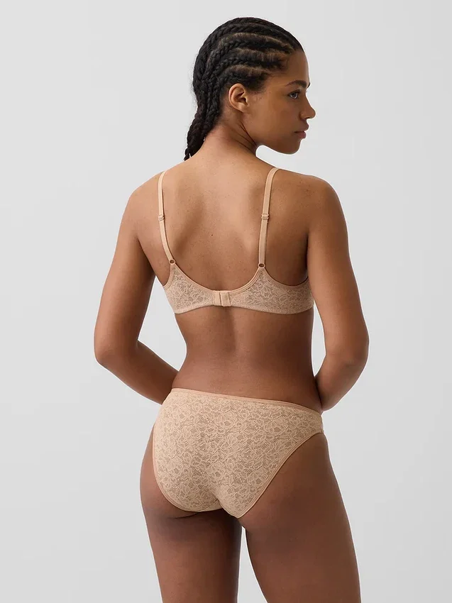 Madesoft Lace Plunge Bralette