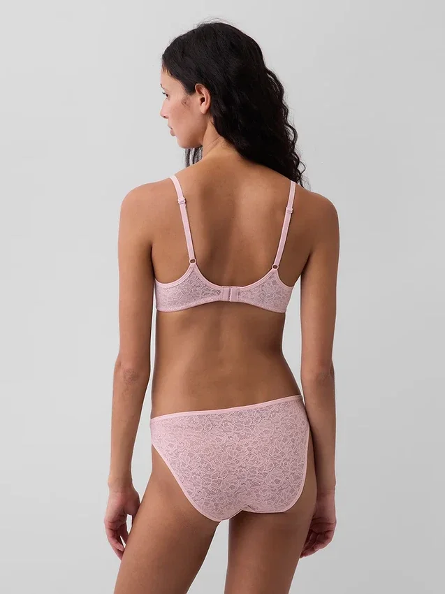 Madesoft Lace Plunge Bralette