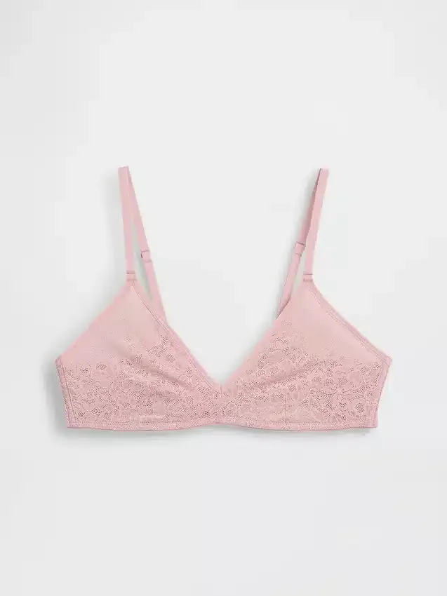 Madesoft Lace Plunge Bralette
