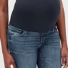 Mammakläder Distressed Full Panel Favorite Jeggings