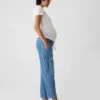 Mammakläder Full Panel Cargo Easy Jeans
