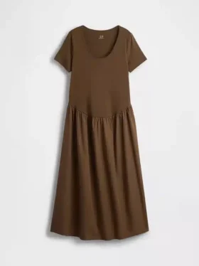 Mammakläder i blandmaterial med låg midja