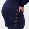 Mammakläder i modal med ribbstickning för gravida