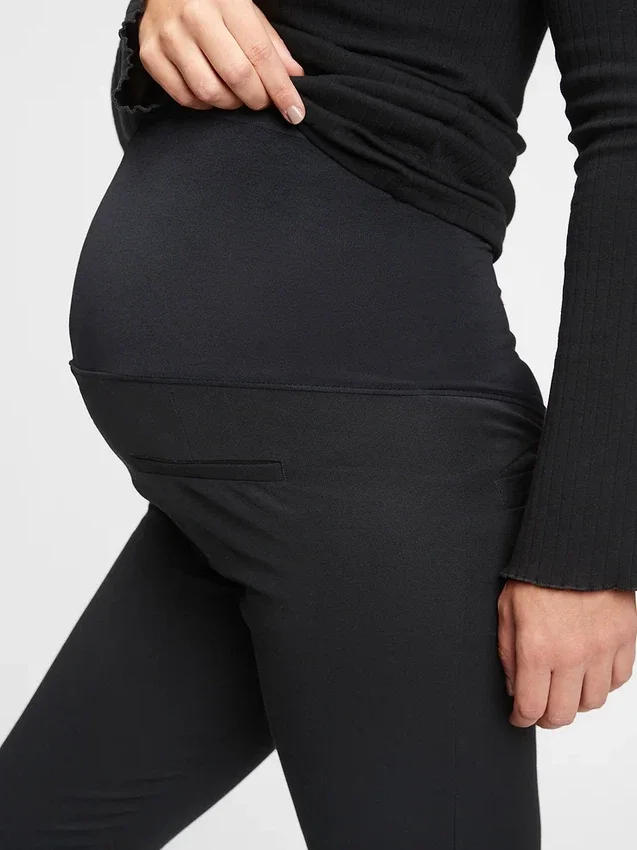 Mammakläder i smal passform med hel panel i bi-stretch