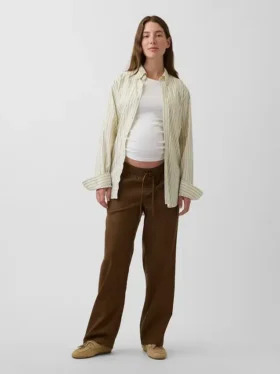 Mammakläder i twill med underbukdesign