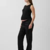 Mammakläder i twill med underbukdesign